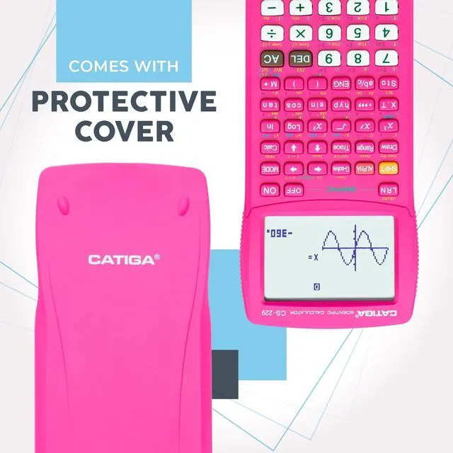 Alt view image 7 of 7 - Scientific Calculators with Graphic Functions, Graphing Calculators with Multiple Modes, Scientific Calculators for Students, High School or College Courses, Calculadora Cientifica, CS-229