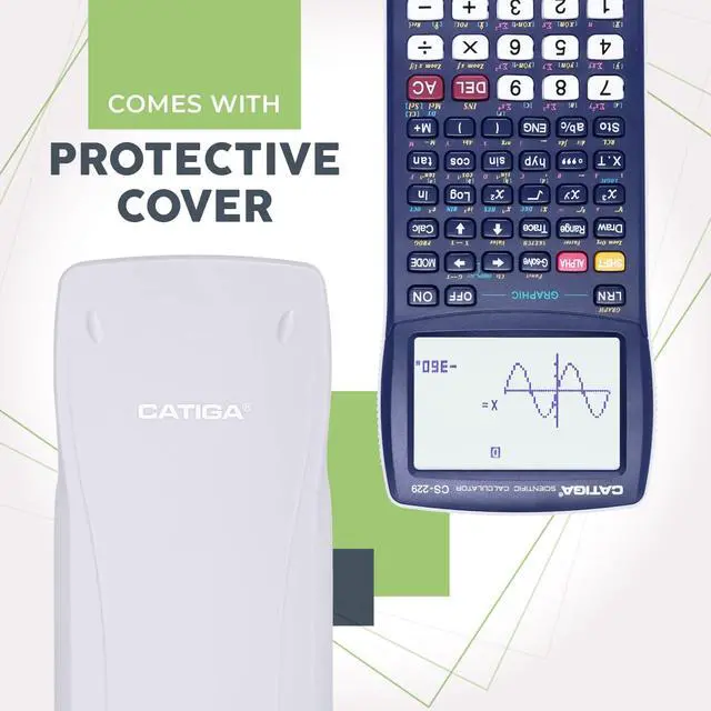 Alt view image 7 of 7 - Scientific Calculators with Graphic Functions, Graphing Calculators with Multiple Modes, Scientific Calculators for Students, High School or College Courses, Calculadora Cientifica, CS-229