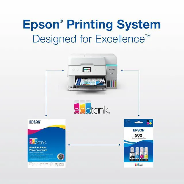 Alt view image 7 of 7 - 502 EcoTank Ink Ultra-high Capacity Bottle Magenta Works with ET-2850,ET-2980,ET-2988,ET-3850,ET-3930,ET-3950,ET-4850,ET-4950 and Other Select EcoTank Models,(Pack of 2)