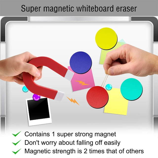 Alt view image 5 of 6 - Mini Dry Erase Erasers, 48 Pack, 2 x 2 Inch
