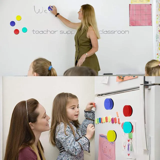 Alt view image 6 of 6 - Mini Dry Erase Erasers, 48 Pack, 2 x 2 Inch