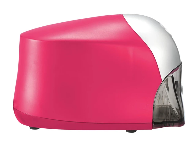 Alt view image 3 of 7 - Office QuietSharp Executive Heavy Duty Electric Pencil Sharpener for 65% Faster Sharpening and 6X Longer Cutter Life - Colored Pencil Compatible, Pink