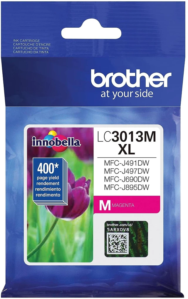 Alt view image 2 of 7 - Printer LC3013M Single Pack Cartridge Yield Up To 400 Pages LC3013 Ink Magenta
