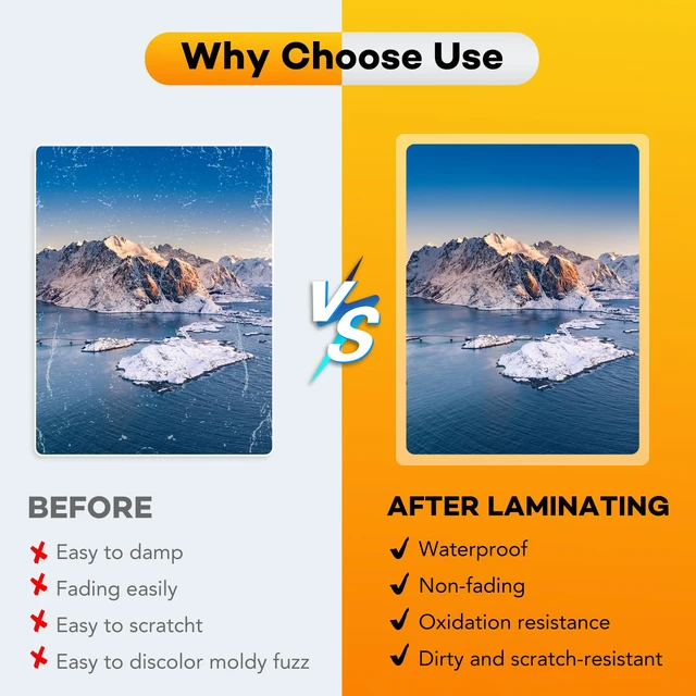 Alt view image 4 of 7 - Laminating Sheets,300 Pack,3 mil,9x11.5,Thermal Pouches Clear Letter Size, 9 x 11.5 Inches, Thermal Laminating Pouches, Lamination Paper, Office & School Supplies