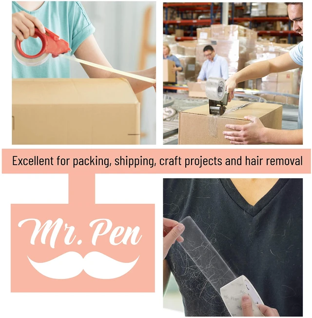 Alt view image 5 of 7 - Packing Tape, 8 Pack, 2 Inch Wide, 60 Yards, Clear Heavy Duty Packing Tape for Shipping, Packaging, Moving and Storage