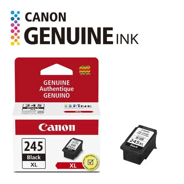 Alt view image 3 of 7 - PG-245 XL Genuine Black Ink Cartridge, Compatible with iP2820, MG2420/2924/2920/3020/2522/2525, MX492, TS3120/302/302a/202/202a/4520/3320