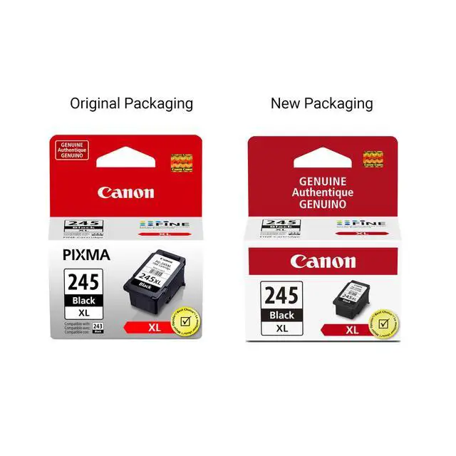 Alt view image 4 of 7 - PG-245 XL Genuine Black Ink Cartridge, Compatible with iP2820, MG2420/2924/2920/3020/2522/2525, MX492, TS3120/302/302a/202/202a/4520/3320