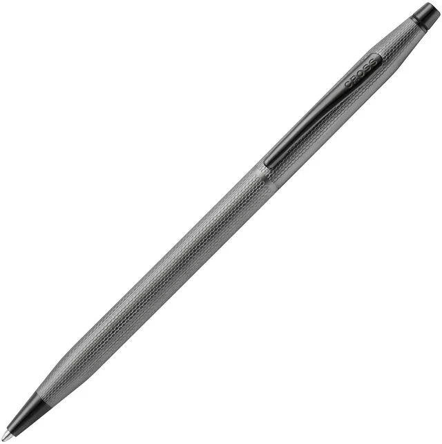 Main image of Classic Century Slate Gray Diamond Ballpoint Pen, Black Ink Refillable Ballpoint Pen for Effortless Writing, Durable Construction, Premier Distinctive Look, Gift-Ready, Medium Point