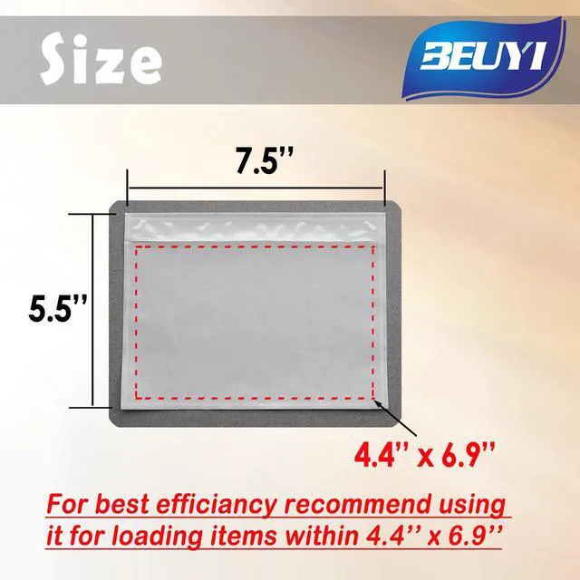Alt view image 5 of 6 - Clear 7.5'' x 5.5'' Packing List Envelopes, Adhesive Shipping Label Pouches/Sleeves (150 Pack)