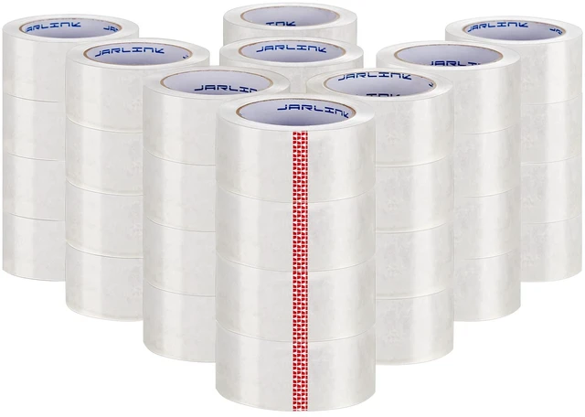 Main image of 36 Rolls Clear Packing Tape, Heavy Duty Packaging Tape