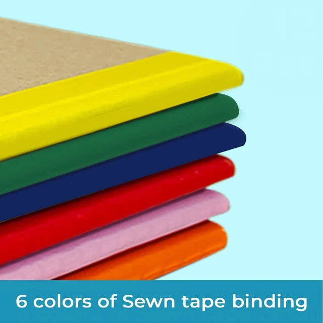 Alt view image 5 of 7 - 50 Pack Bulk Graph Paper Composition Notebook, A5 Kraft Notebook Bulk Quad Ruled Margins, 120 Pages (60 Sheets), A5 Paper, Graph Notebooks, Rainbow Spines, Bulk A5 Notebook Journals