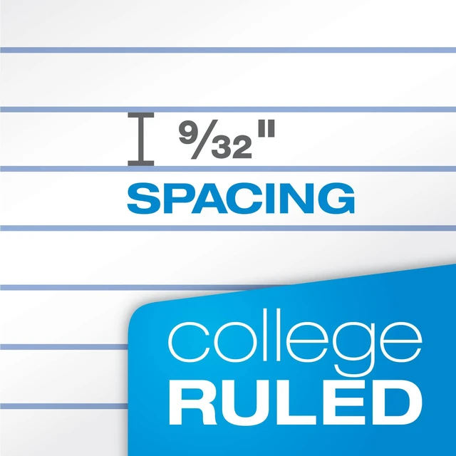 Alt view image 4 of 7 - Spiral Notebooks, 3 Subject, College Ruled Notebooks for School, 8 x 10.5 Inches, 120 Sheets, 2 Dividers, Assorted Colors, Back to School Supplies (65202) (Pack of 12)