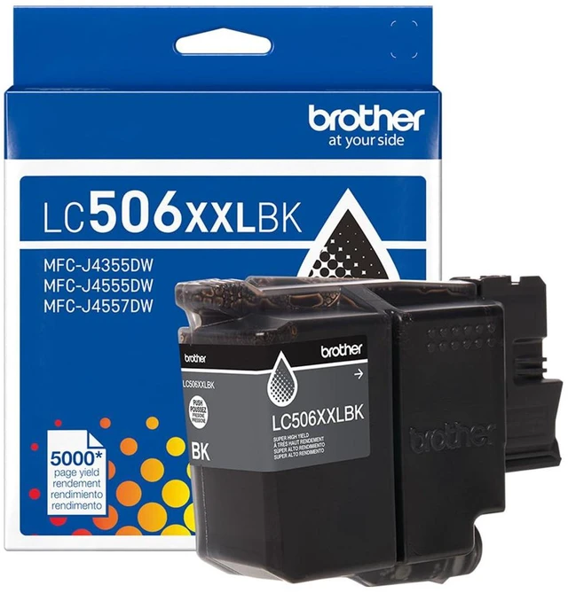 Main image of Genuine LC506XXLBK Super High Yield Black Ink Cartridge (for use INKvestment 4355, 4555, and 4557 Printers)