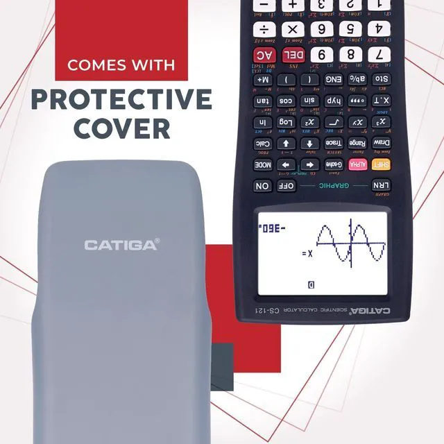 Alt view image 7 of 7 - Scientific Calculators with Graphic Functions, Graphing Calculators with Multiple Modes, Scientific Calculators for Students, High School or College Courses, Calculadora Cientifica, CS-121