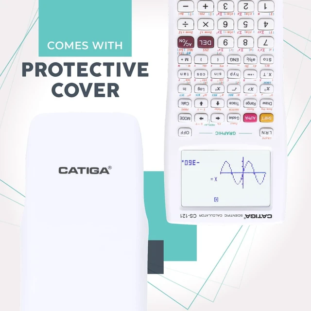 Alt view image 7 of 7 - Scientific Calculators with Graphic Functions, Graphing Calculators with Multiple Modes, Scientific Calculators for Students, High School or College Courses, Calculadora Cientifica, CS-121