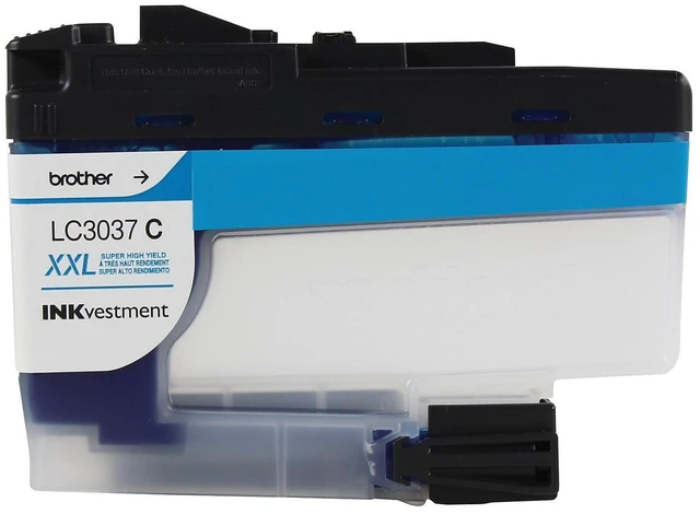 Alt view image 7 of 7 - Genuine LC30373PKS, 3-Pack Super High-Yield Color INKvestment Tank Ink Cartridges, Includes 1 Cartridge Each of Cyan, Magenta and Yellow Ink, Page Yield Up to 1,500 Pages/Cartridge, LC3037