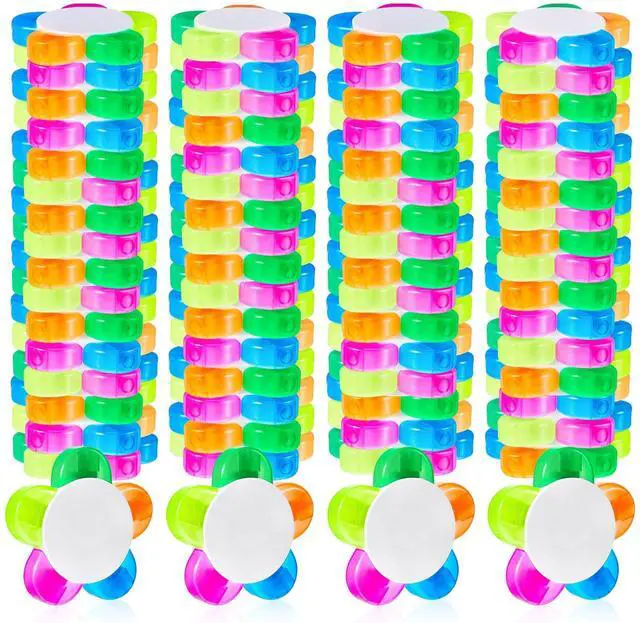 Main image of 140 Pieces Petals Highlighters Assorted Colors 5 in 1, Back to School Flower Shape Watercolor Fluorescent Pens, for Office School Stationery Aesthetic Supplies, 5 Colors