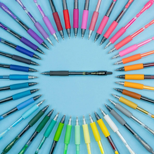 Alt view image 6 of 7 - G2 Premium Gel Pens, Gel Roller Pens, Fine Point 0.7 mm Assorted Colors 8,(Pack of 2)