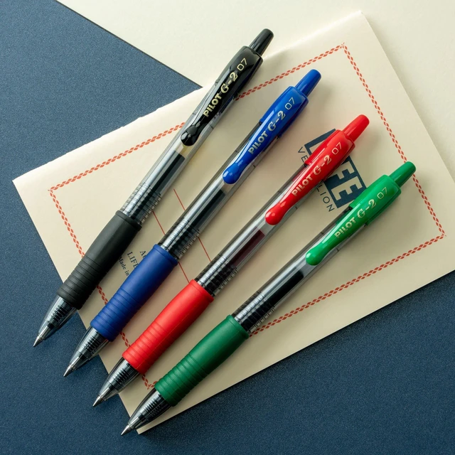 Alt view image 5 of 7 - G2 Premium Gel Pens, Gel Roller Pens, Fine Point 0.7 mm Assorted Colors 8,(Pack of 2)