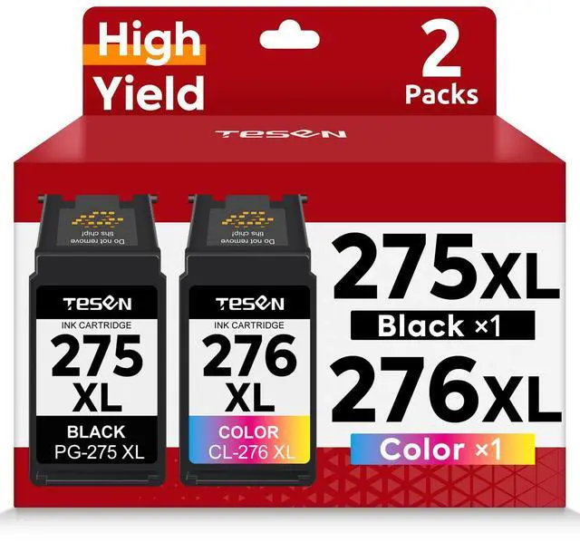 Main image of PG-275XL CL-276XL Replacement for Canon Ink 275 and 276 Ink Cartridge 2Pack for PIXMA TR4720 TS3720 TS3722 TS3700 TR4700 TR4722 TS3522 TS3500 Printers High Yield 275XL 276XL Combo Pack (Black Color)