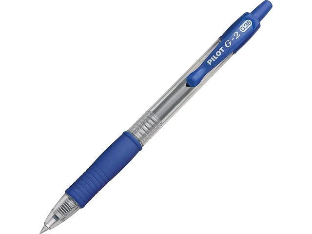 Alt view image 4 of 7 - G2 Premium Rolling Ball Gel Pens, 0.38mm, Blue Ink, 12-Pack