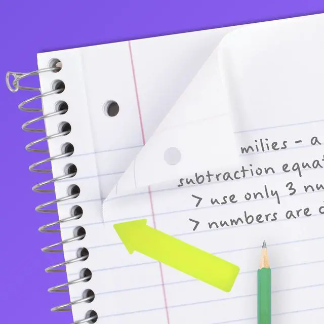 Alt view image 4 of 6 - Spiral Notebook, 1 Subject, Wide Ruled Paper, 8" x 10-1/2", 70 Sheets, Selected Colors Will Vary, 6 Pack (930267)