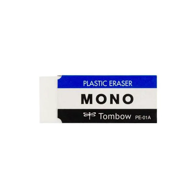 Alt view image 2 of 7 - 57320 MONO Eraser, White, Small, 40-Pack. Cleanly Removes Marks
