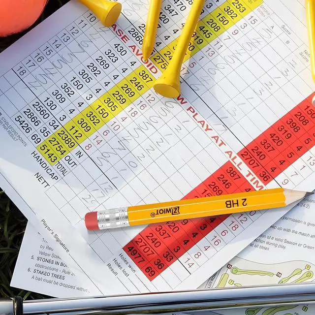 Alt view image 7 of 7 - Golf Pencils with Eraser Mini, #2 HB Half, 120 Count, Pre-Sharpened 4" Small Pencils Bulk, Wood Cased Short for Classroom, Office, School, Wedding and Party Game
