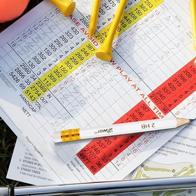 Alt view image 7 of 7 - Golf Pencils with Eraser Mini, #2 HB Half, 200 Count, Pre-Sharpened 4" Small Pencils Bulk, Wood Cased Short for Classroom, Office, School, Wedding and Party Game