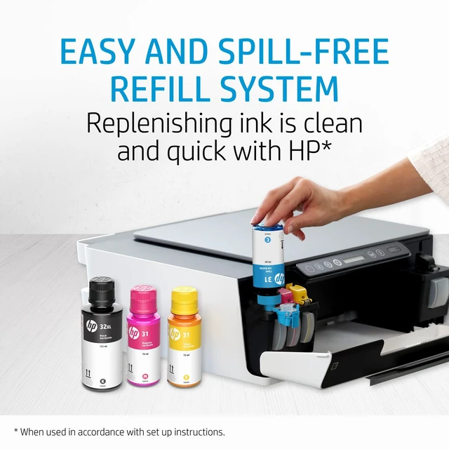 Alt view image 4 of 7 - 32XL | Ink Bottle | Black | Up to 6000 Pages per Bottle| Works Smart Tank Plus 651 and Smart Tank Plus 551 | 1VV24AN | Packaging May Vary (Pack of 2)