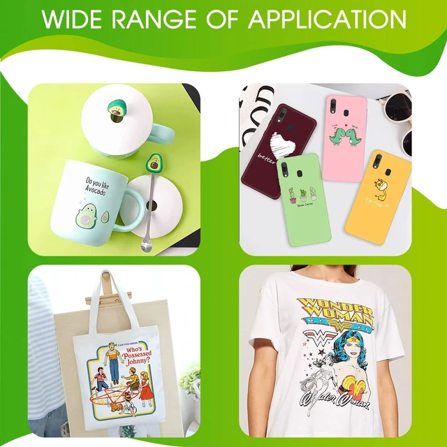 Alt view image 6 of 6 - Premium DTF Ink 1500ML - DTF Transfer Ink for PET Film, Refill DTF Ink for Epson ET-8550, L1800, L800, R2400, P400, P800, XP15000, Heat Transfer Printing Direct to Film (250ml x 6, CMYK Wh)