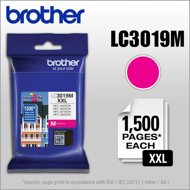 Alt view image 5 of 7 - Super High Yield Ink Cartridge Magenta 1 Pack LC3019M