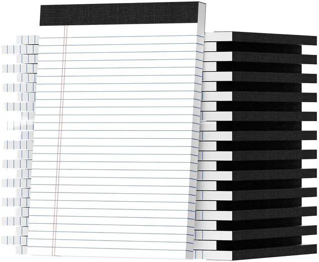 Main image of Legal Pads 8.5 X11, Narrow Ruled Notepads, 24 Pack, 50 Sheet/Pad White Legal Pads, Tear Off Notepad, Perforated Writing Pad, Notebook Paper College Ruled, Notepads For Office Home School