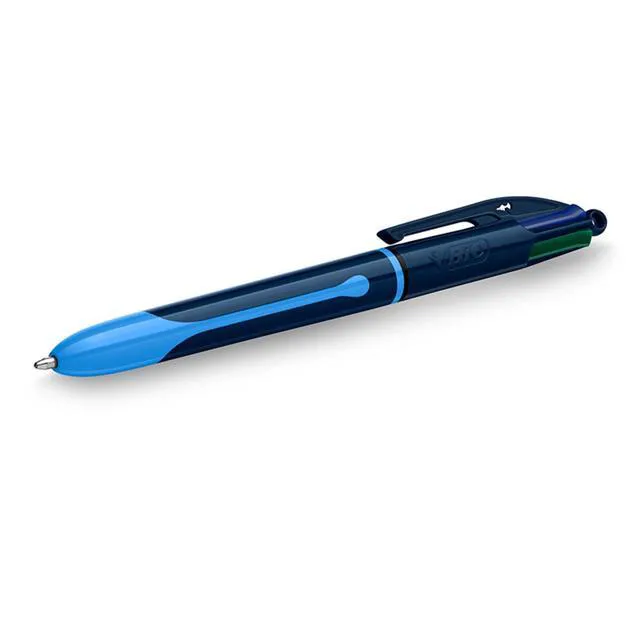 Alt view image 5 of 7 - Gel Pen, 1.0 mm Point, Assorted Ink, 12-Count Smooth Ink for Effortless Writing, Colorful Round Barrel, Pocket Clip, 4-color Series