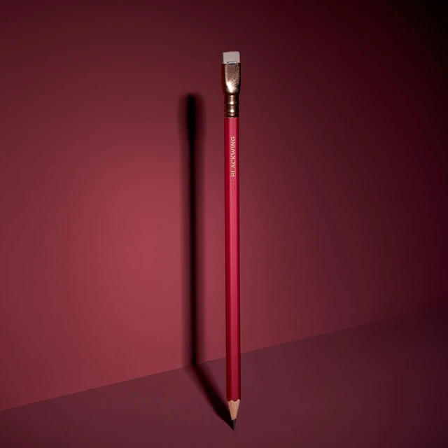 Alt view image 2 of 2 - Matte Pencils, Soft Japanese Graphite, Red Finish, 12 Count