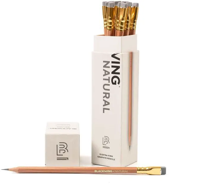 Main image of Natural Pencils, Extra-Firm Graphite, Clear Cedar, 12 Count