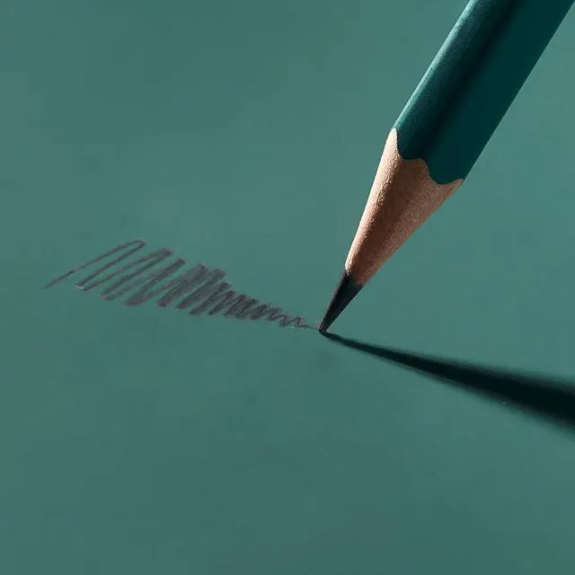 Alt view image 2 of 2 - Matte Pencils, Soft Japanese Graphite, Green Finish, 12 Count