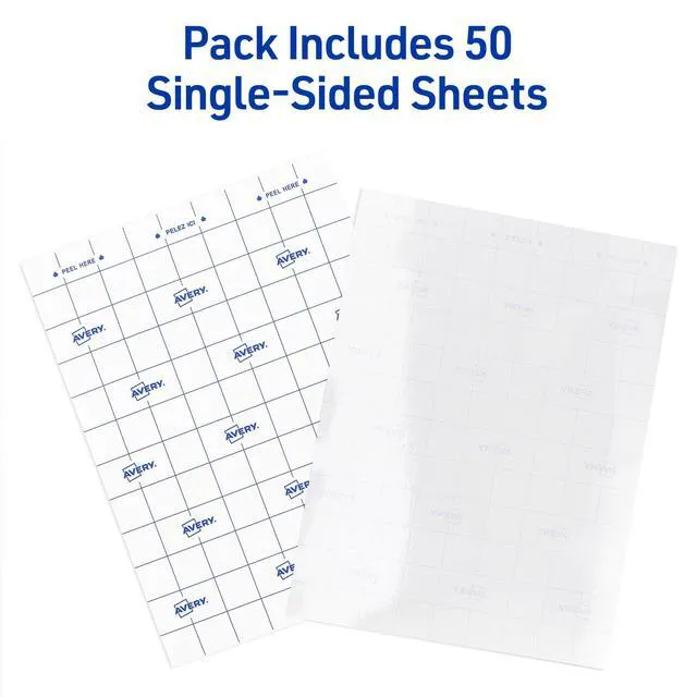 Alt view image 2 of 7 - ® Clear Laminating Sheets, 9" x 12", Permanent Self-Adhesive, 50 Self-Laminating Sheets, Great for Protecting Documents, Photos, and Signs More (73601)