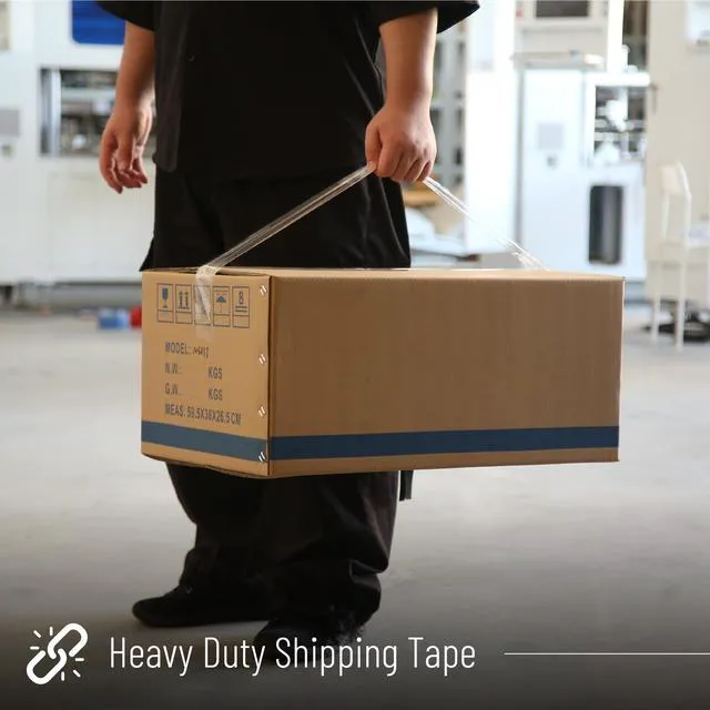 Alt view image 4 of 7 - Packing Tape, 6 Pack, 2.7mil, 2' Wide, 60 Yards, Clear Heavy Duty Packing Tape for Shipping, Packaging, Moving and Storage