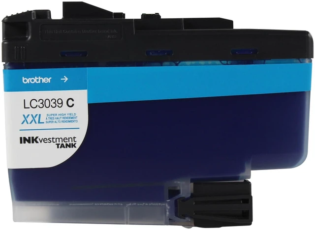 Alt view image 3 of 7 - Genuine LC3039C, Single Pack Ultra High-Yield Cyan INKvestment Tank Ink Cartridge, Page Yield Up to 5,000 Pages, LC3039, Amazon Dash Replenishment Cartridge
