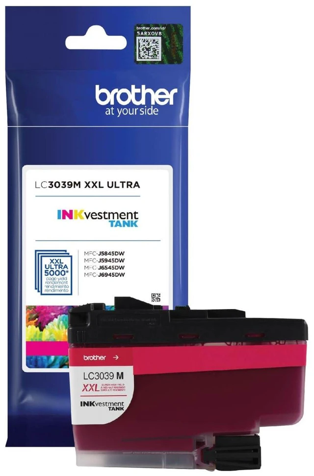 Main image of Genuine LC3039M, Single Pack Ultra High-Yield Magenta INKvestment Tank Ink Cartridge, Page Yield Up to 5,000 Pages, LC3039, Amazon Dash Replenishment Cartridge