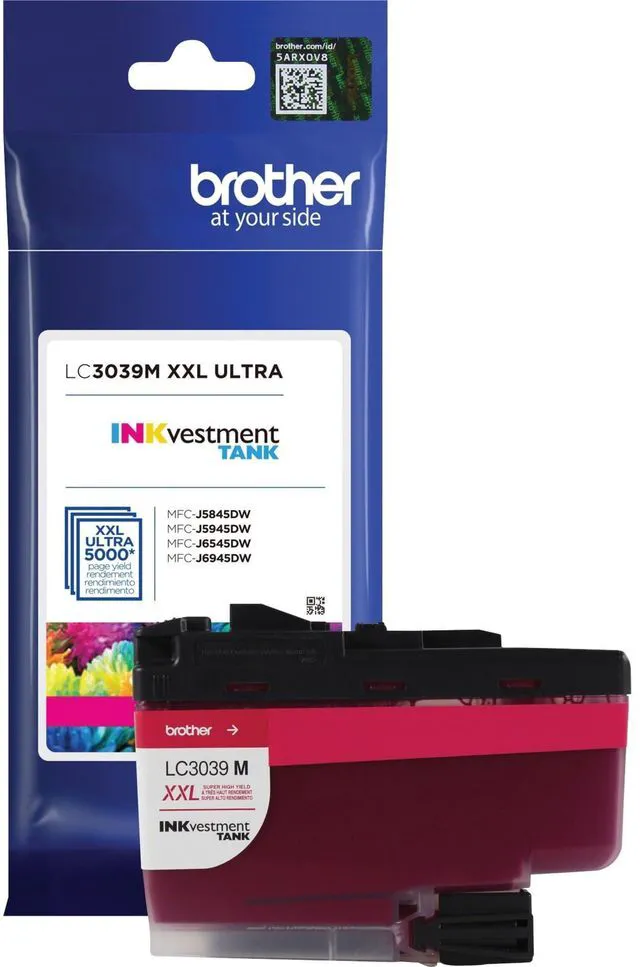 Alt view image 6 of 7 - Genuine LC3039M, Single Pack Ultra High-Yield Magenta INKvestment Tank Ink Cartridge, Page Yield Up to 5,000 Pages, LC3039, Amazon Dash Replenishment Cartridge