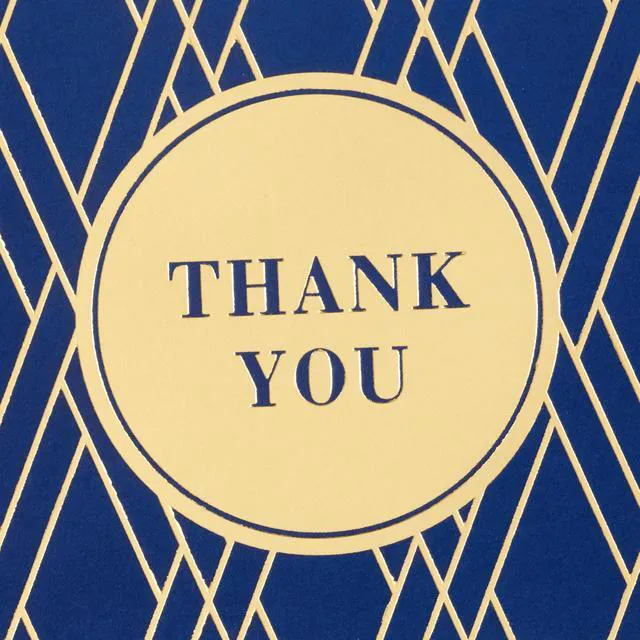Alt view image 5 of 7 - Bulk Thank You Cards with Envelopes, 120-Pack (Gold and Navy)