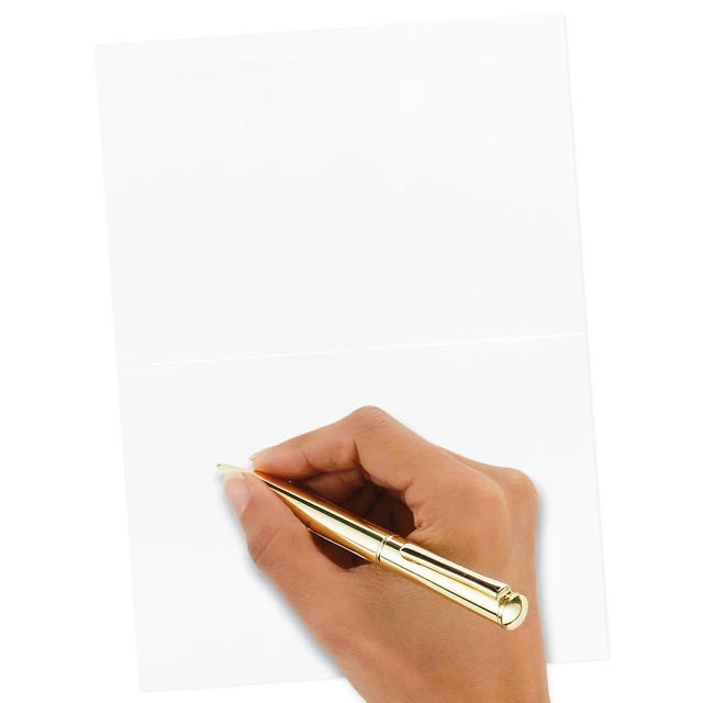 Alt view image 6 of 7 - Bulk Thank You Cards with Envelopes, 120-Pack (Gold and Navy)