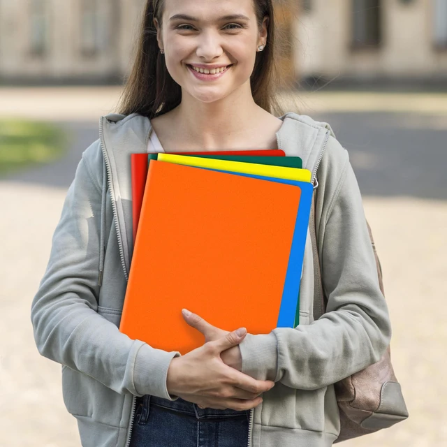 Alt view image 7 of 7 - Plastic Folders with Pockets, Pack of 10, Colored Heavy Duty 2 Pocket File Folders Letter Size, Pocket Folders for School, Home, and Office