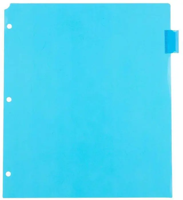 Alt view image 7 of 7 - Poly Dividers, 8-Tab, Assorted Colors, 6 Packs (375032922A)