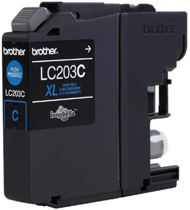 Alt view image 7 of 7 - Printer LC203C High Yield Ink Cartridge, Cyan, 1 Count (Pack of 1)