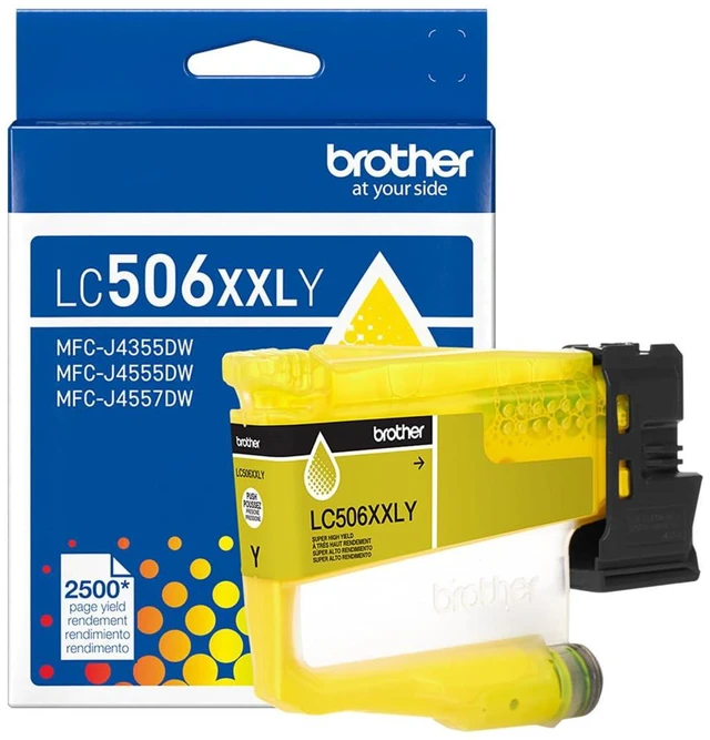 Main image of Genuine LC506XXLY Super High Yield Yellow Ink Cartridge (for use INKvestment 4355, 4555, and 4557 Printers)