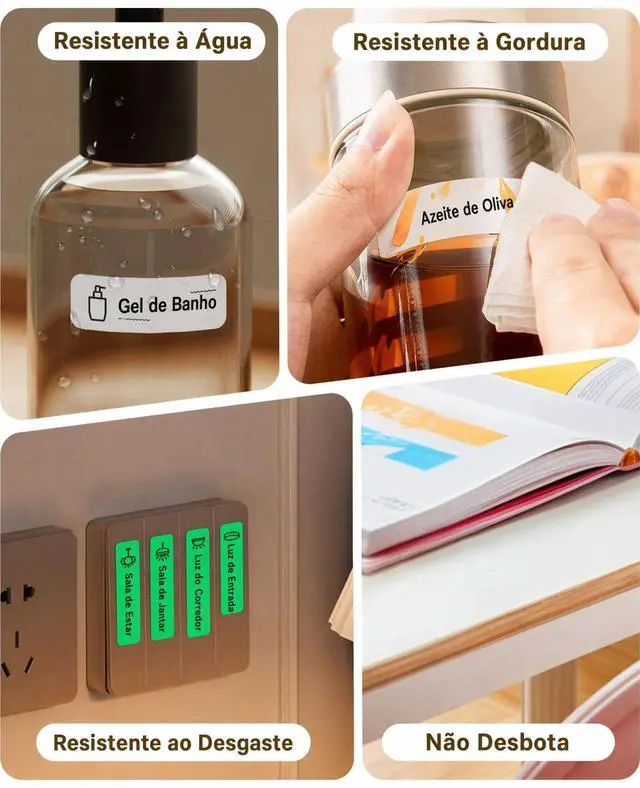 Alt view image 5 of 7 - D110 Upgrade Mini Label Maker, Bluetooth Thermal Printer for Daily Portable Label Maker Machine with Tape, Creative Templates for School Supplies, Kitchen, Pantry, Storage, Files and Business