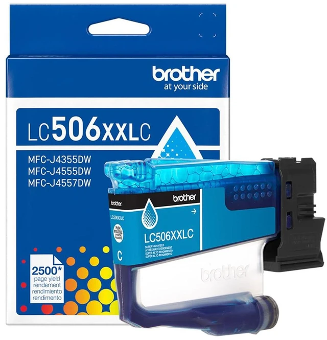 Main image of Genuine LC506XXLC Super High Yield Cyan Ink Cartridge (for use INKvestment 4355, 4555, and 4557 Printers)